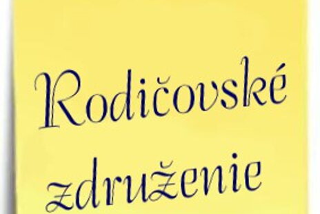 Rodičovské združenie - pozvánka